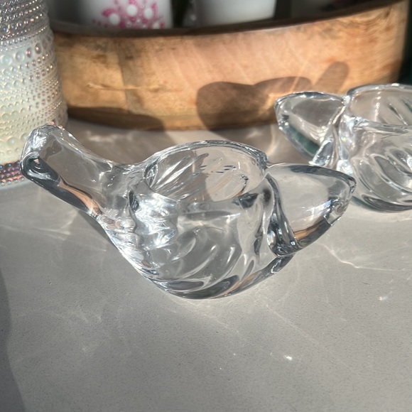 Crystal Dove tea light candle holders - Picture 2 of 4